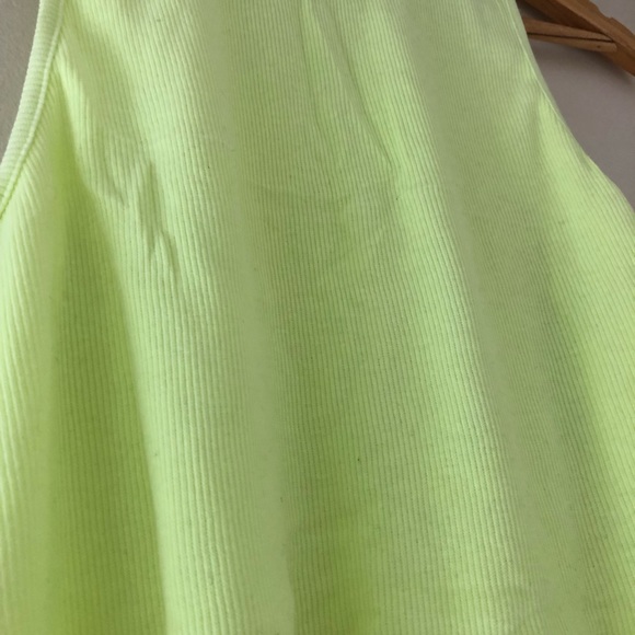 Neon Halter Crop Tank - Picture 3 of 4